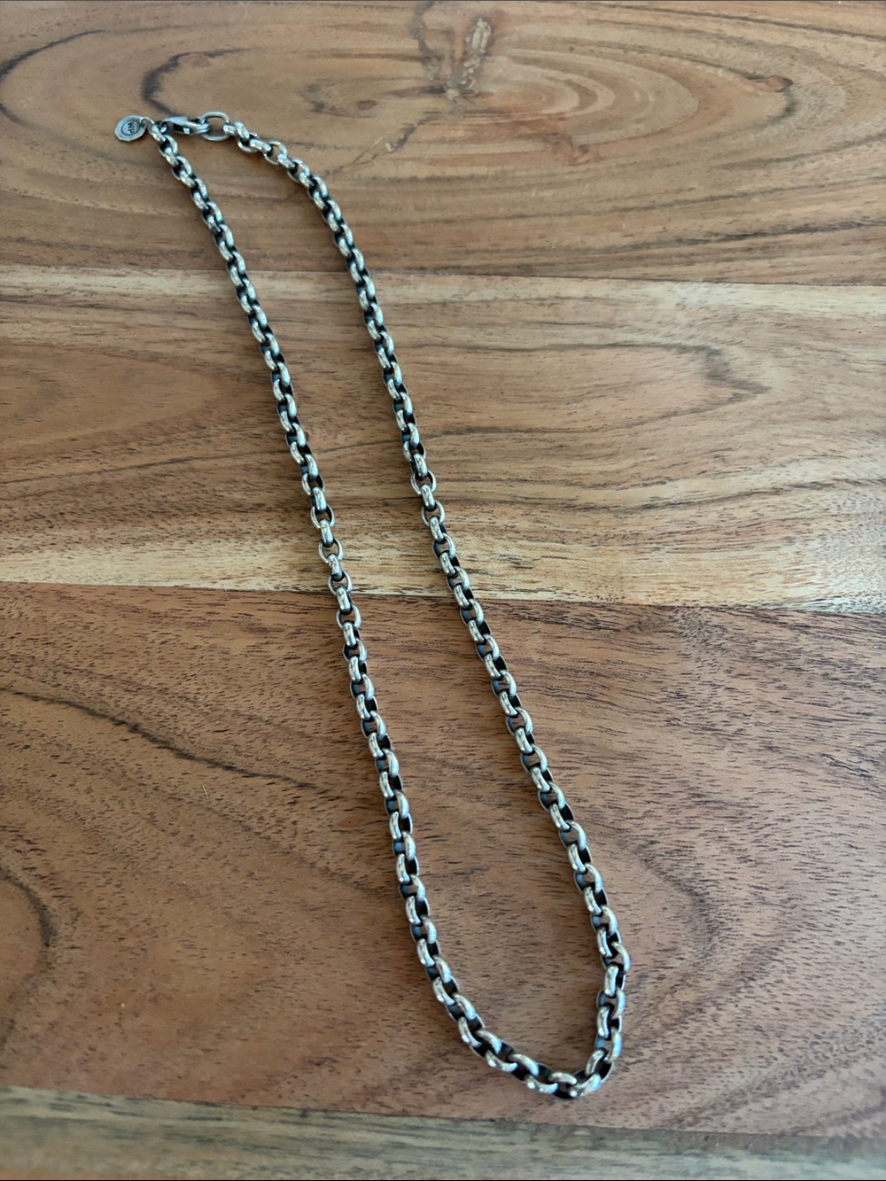 Waxing Poetic 16in sterling silver 925 rolo Necklace, charm sold separately